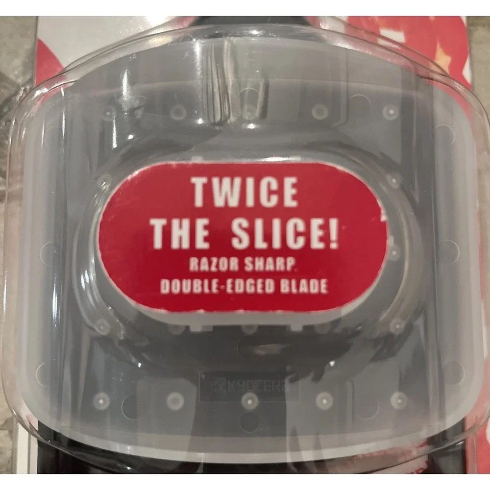 New Kyocera  Double-Edged Slicer Ceramic, Black CSN-152